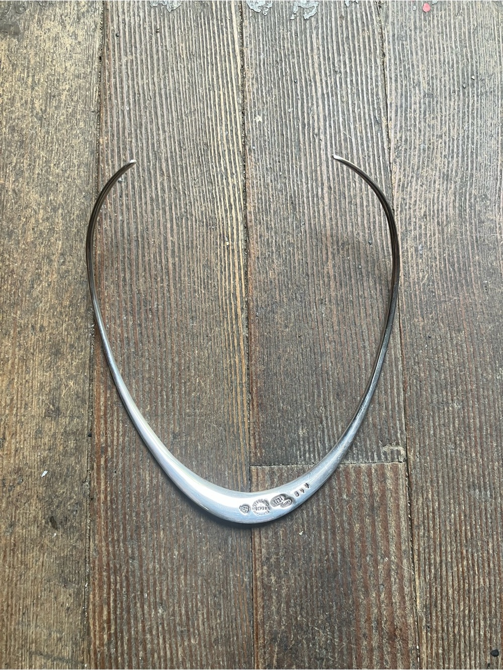 Bent Gabrielsen Sterling collar necklace - Picture 4 of 4
